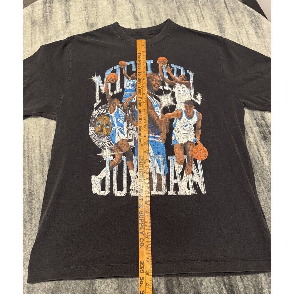 Jordan Michael Jordan UNC Tar Heels Shirt Mens Small Graphic Basketball Tee - Picture 3 of 12